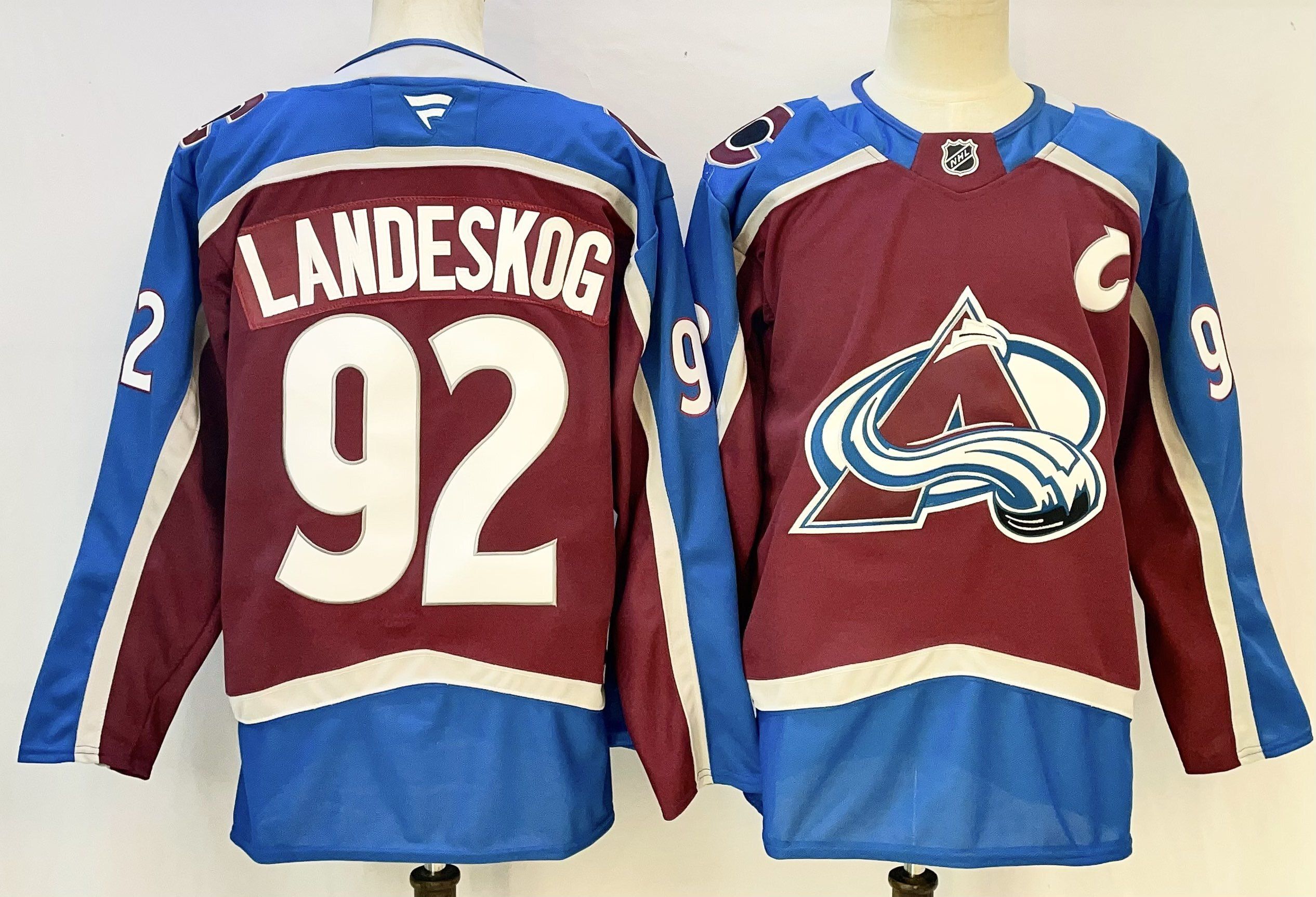 Men Colorado Avalanche #92 Landeskog red 2026 Adidias NHL Jersey style 001->more nhl jerseys->NHL Jersey